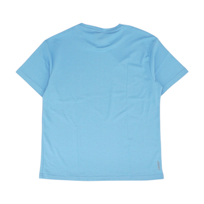 Blue Solid Active T-Shirt