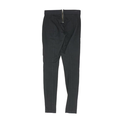 Black Solid Pants