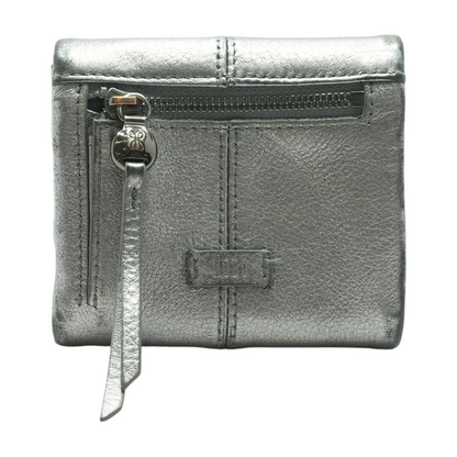 Silver Compact Wallet
