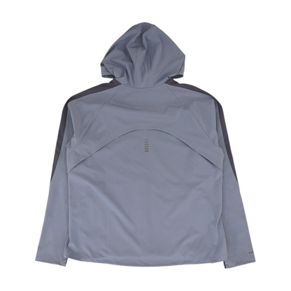 Blue Solid Active Jacket