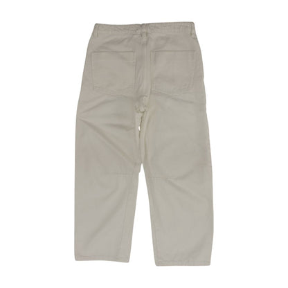 White Solid High Rise Regular Jeans