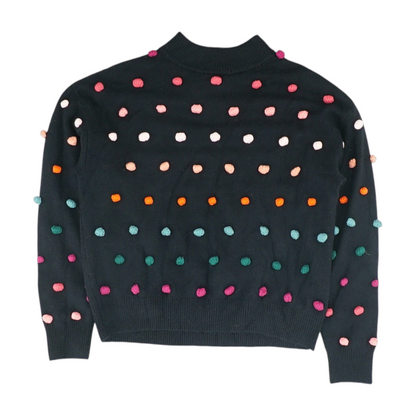Multi Polka Dot Pullover Sweater