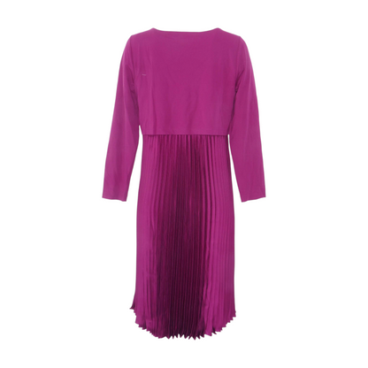Purple Petite Midi Dress