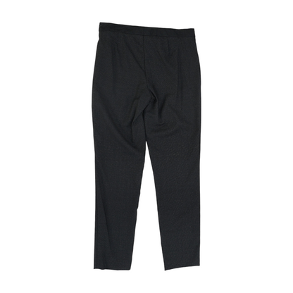 Gray Check Tapered Pants