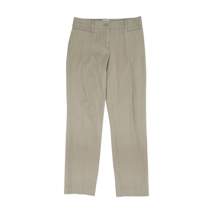 Beige Straight Pants