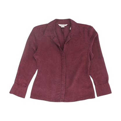 Maroon Button Down