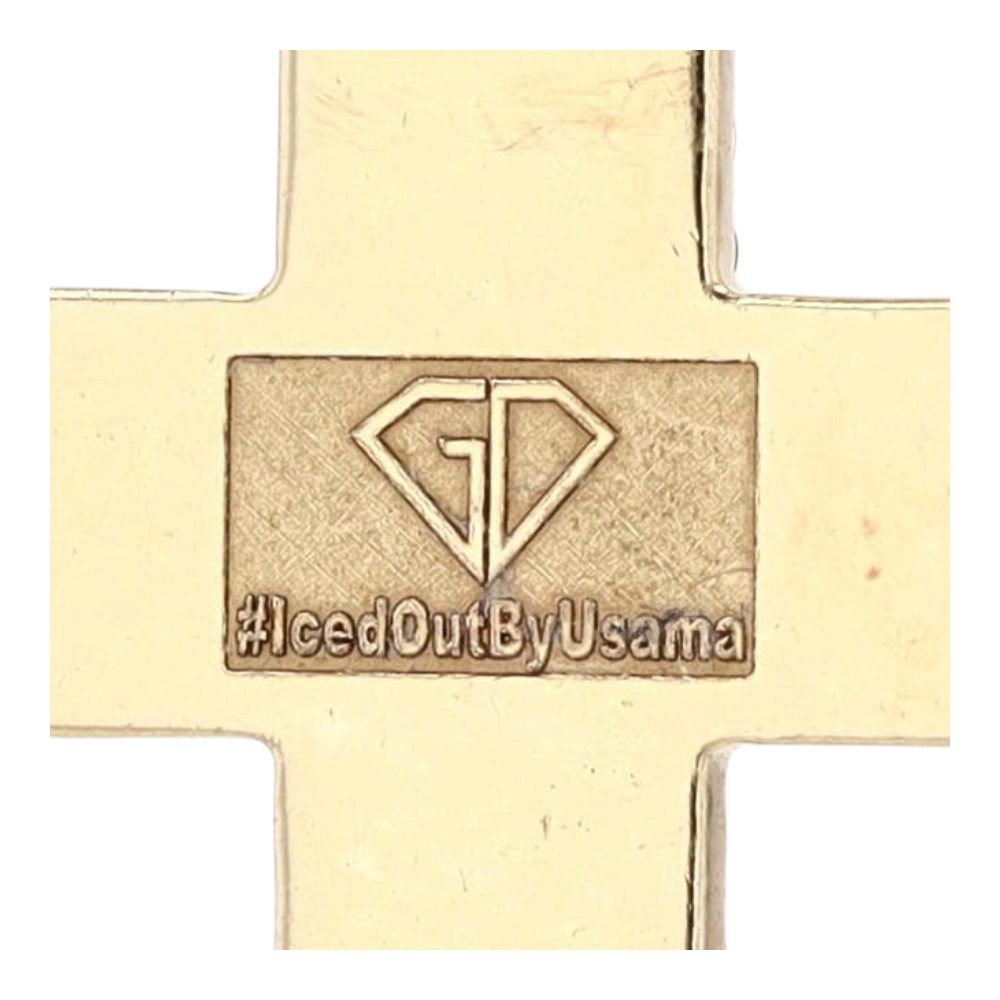 2 ctw 10K Two-Tone Gold Diamond Pendant