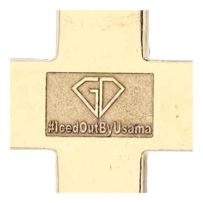 2 ctw 10K Two-Tone Gold Diamond Pendant
