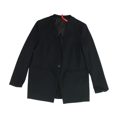 Black Solid Blazer