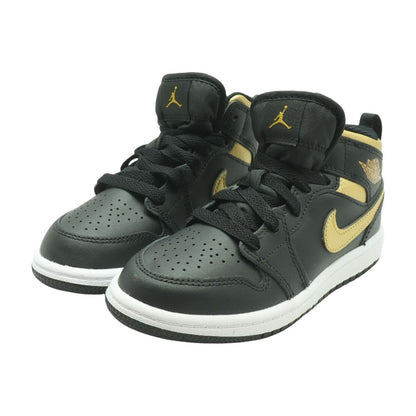 Jordan 1 Mid Black Athletic Shoes