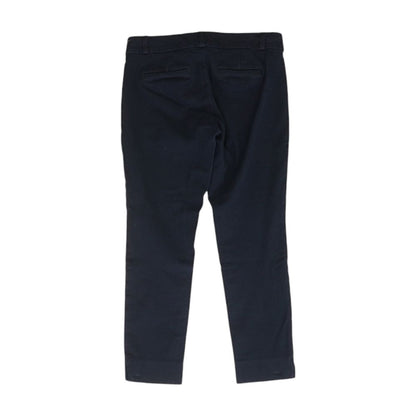 Navy Solid Dress Pants
