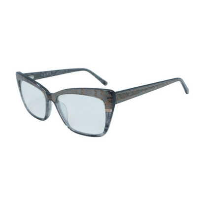 Gold LA133 Square Prescription Eyewear