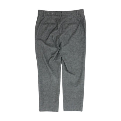 Gray Solid Chino Pants