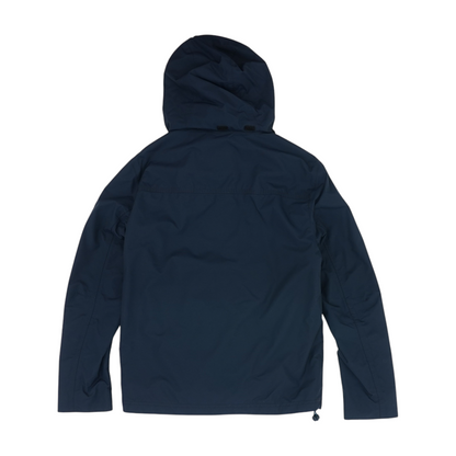 Navy Solid Rain Jacket