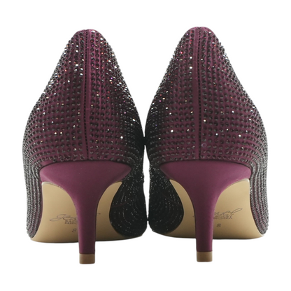 Burgundy Pump Heels