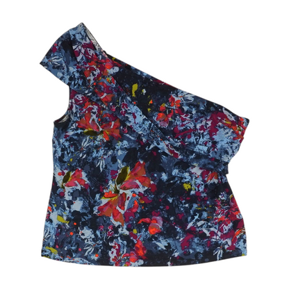 Blue Print Blouse
