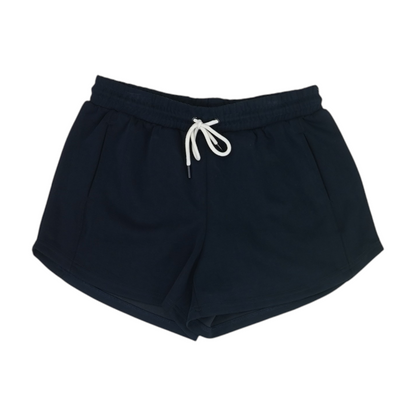 Navy Solid Active Shorts