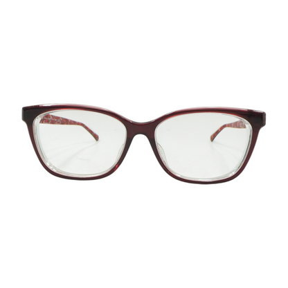 Burgundy Kattalin Oval Prescription Eyewear
