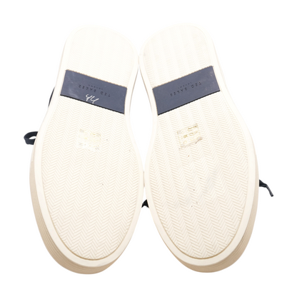 Navy Lace-Up Casual Shoes