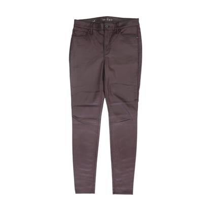 Burgundy Skinny Pants