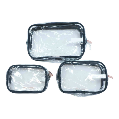 Black 3 Piece Organizer Set