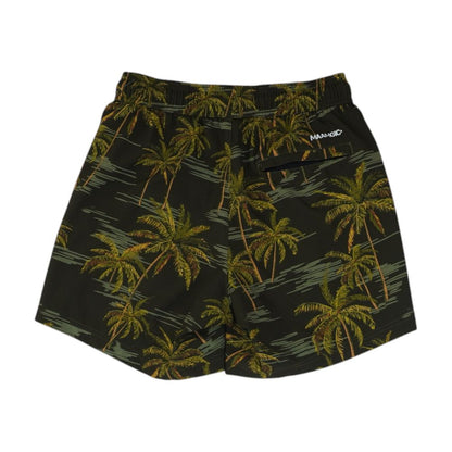 Green Tropical Swim Bottom