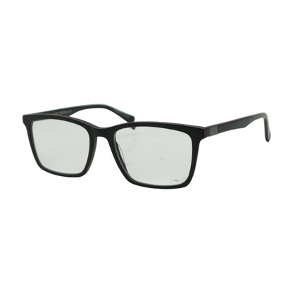 Black Link 8189 Rectangle Prescription Eyewear