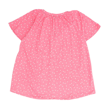 Pink Polka Dot Blouse