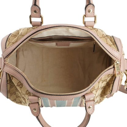 GG Canvas Boston Bag