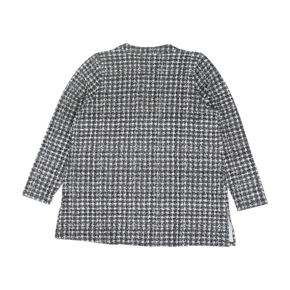 Black Abstract Blouse