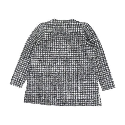 Black Abstract Blouse