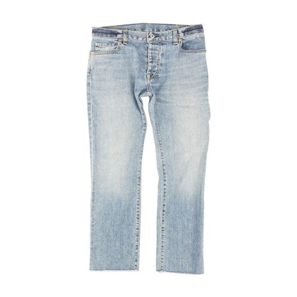 Blue Solid Jeans