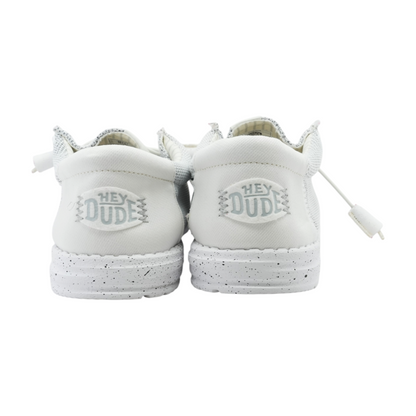 White Slip-On Casual Shoes