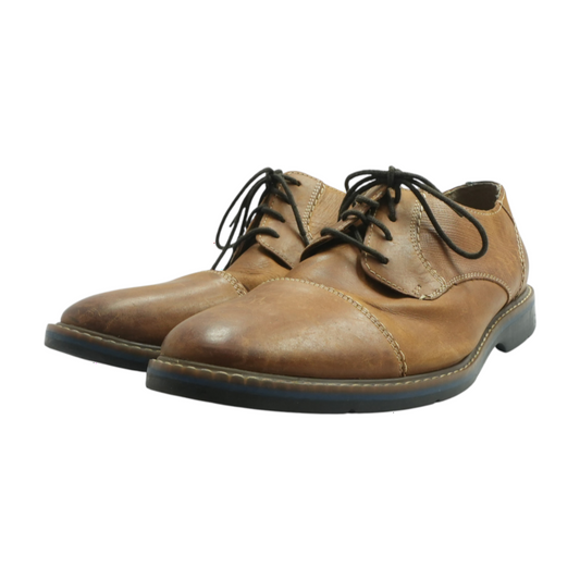 Brown Lace-Up Dress Shoes
