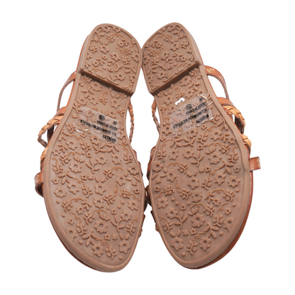 Brown Flat Sandals