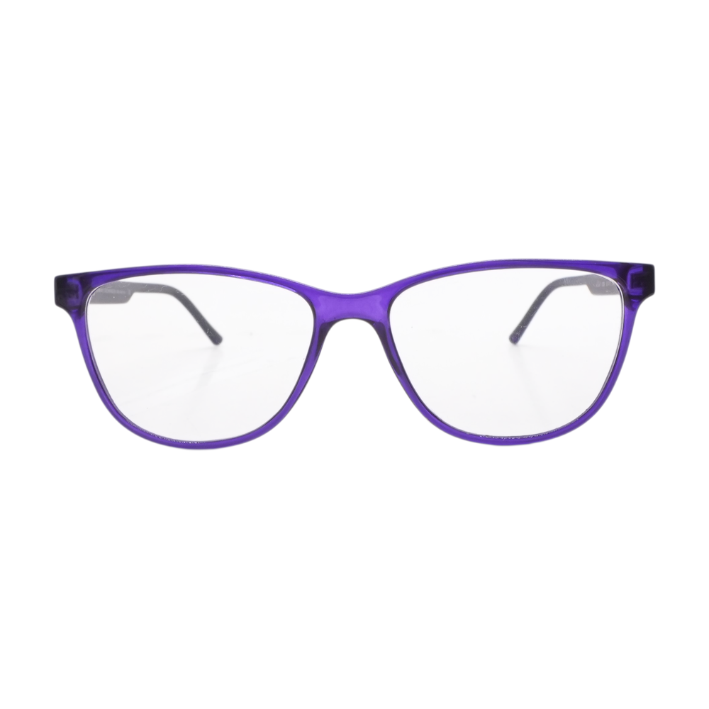 Purple AX 3047 Square Prescription Eyewear