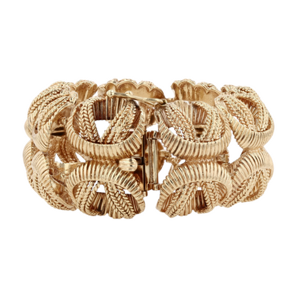 14K Yellow Gold Chain Bracelet
