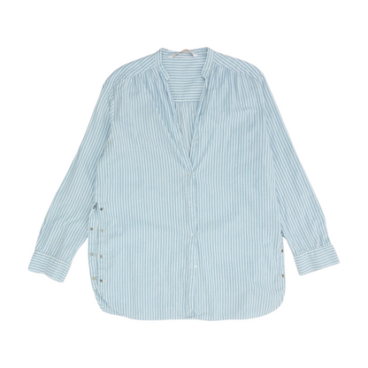 Blue Striped Button Down