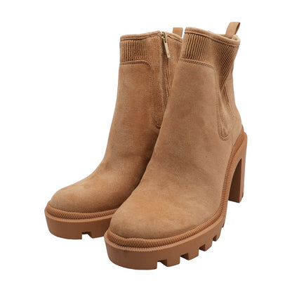 Tan Emalee Ankle Boots