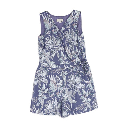 Purple Paisley Romper