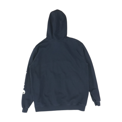 Navy Solid Hoodie Pullover