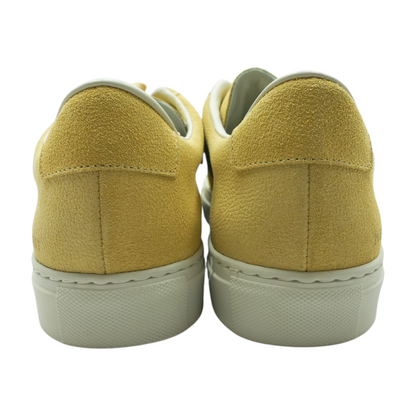 Tan Retro Suede Low-Top Athletic Shoes