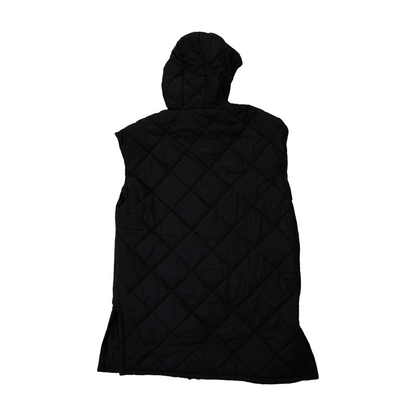 Black Plus Solid Casual Vest