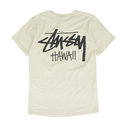 Beige Solid T-Shirt