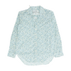 Blue Floral Button Down