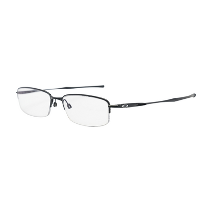 Black Clubface Browline Prescription Eyewear