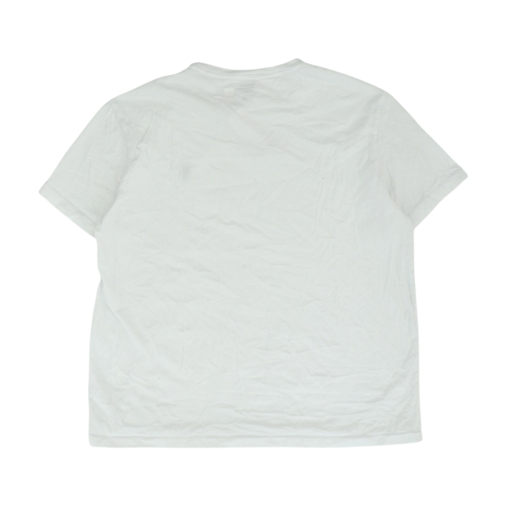 White Solid T-Shirt