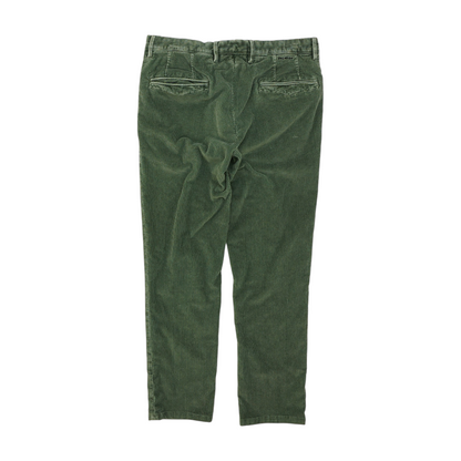 Vintage Green Slim Pants