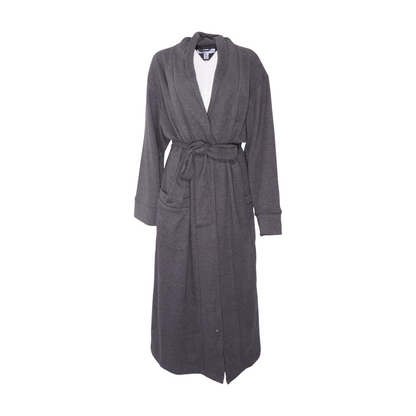 Gray Solid Robe
