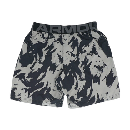 Gray Tie-Dye Active Shorts
